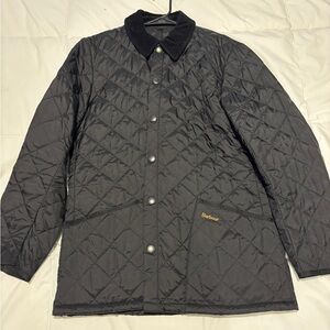Barbour Men's Quilted Dark Gray Jacket